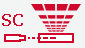 Symbol for pyrometer with a scanner