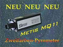 MQ11-pyrometer MQ11-Quotientenpyrometer